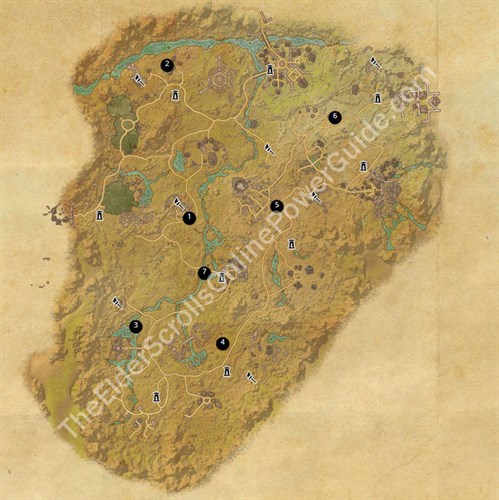 Reapers March Treasure Map Locations