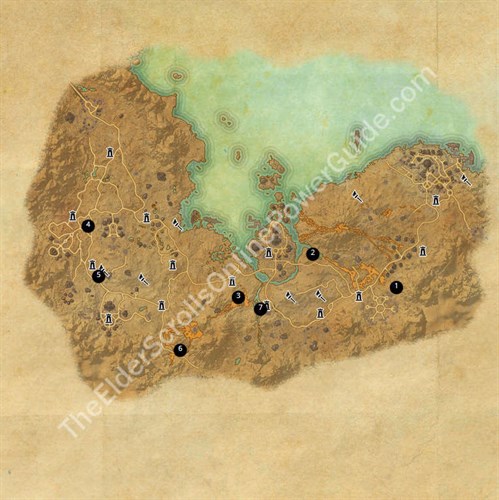 Stonefalls Treasure Map Locations